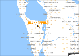 map of Ulukkappalam
