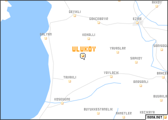 map of Uluköy