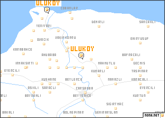 map of Uluköy