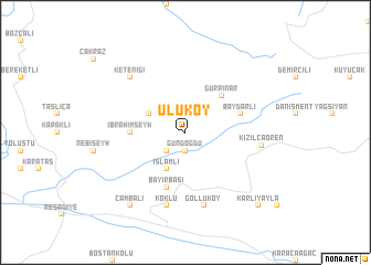 map of Uluköy