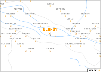 map of Uluköy