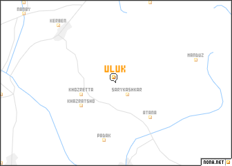 map of Uluk
