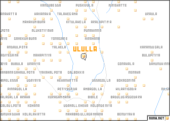 map of Ululla