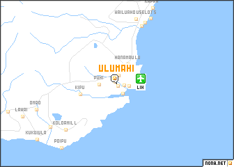 map of Ulu Mahi