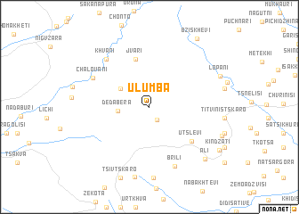 map of Ulumba