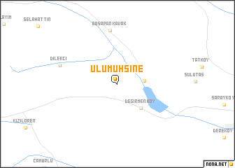 map of Ulumuhsine