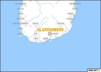 map of Ulun Number 1