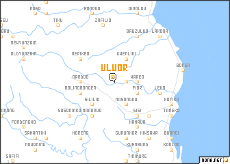 map of Uluor