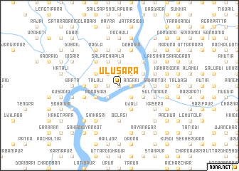 map of Ulusara