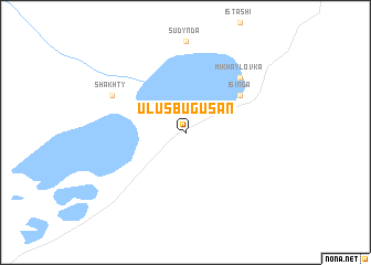 map of Ulus Bugusan