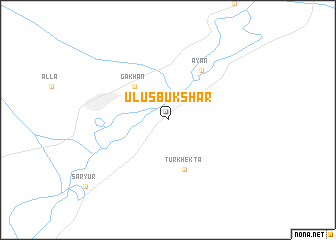 map of Ulus Bukshar