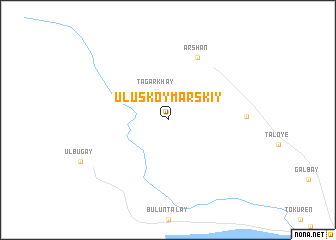 map of Ulus Koymarskiy