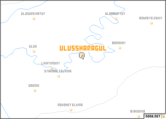 map of Ulus Sharagul