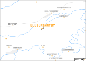 map of Ulus Urshatuy