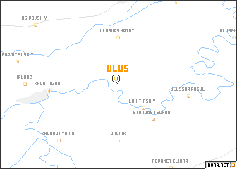 map of Ulus