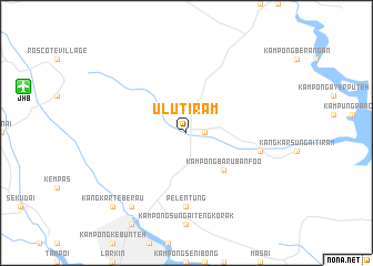 map of Ulu Tiram