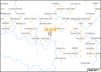 map of Uluxa