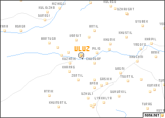 map of Uluz