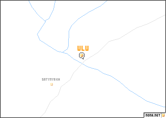 map of Ulu