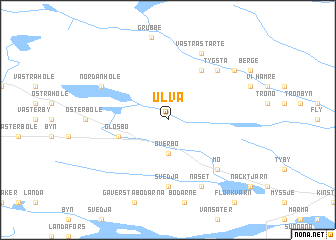 map of Ulva