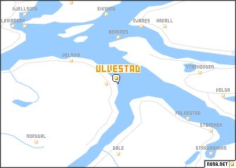 map of Ulvestad