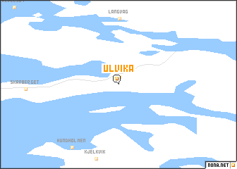 map of Ulvika