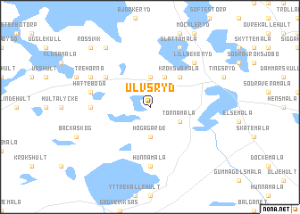 map of Ulvsryd