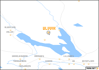 map of Ulvvik