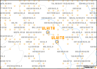 map of Ulwita