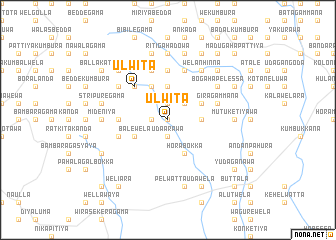 map of Ulwita