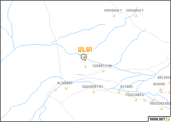 map of ‘Ulwī