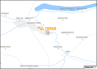 map of Ul\