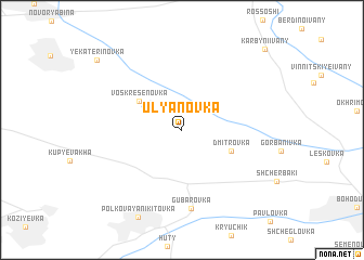 map of Ulʼyanovka