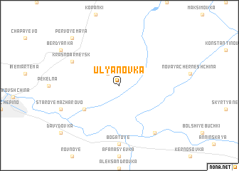 map of Ulʼyanovka