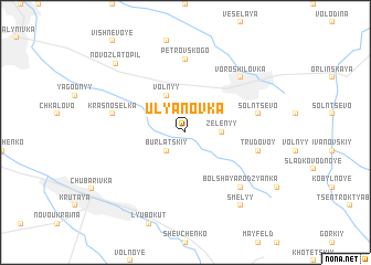 map of Ulʼyanovka