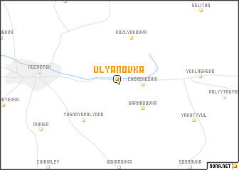 map of Ul\