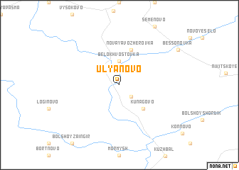 map of Ul\