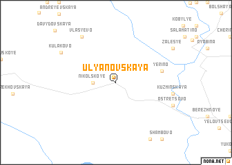 map of Ul\