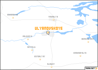map of Ul\