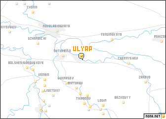 map of Ulyap