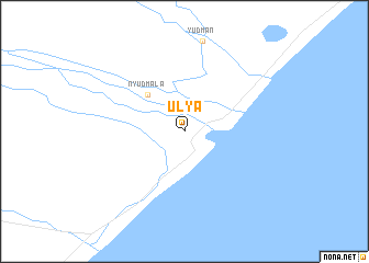 map of Ul\