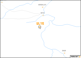 map of Ul\