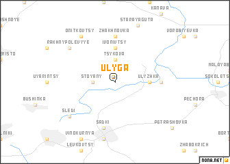 map of Ulyga