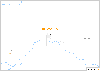 map of Ulysses