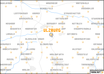 map of Ulzburg