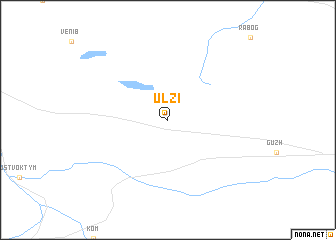 map of Ul\