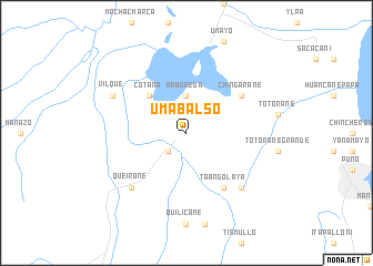 map of Umabalso