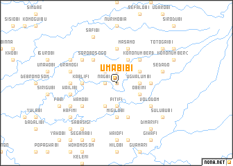 map of Umabibi