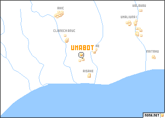 map of Umabot