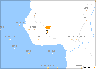 map of Umabu